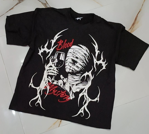 Blood Mystery Oversized Tee